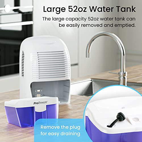 Compact Electric Mini Dehumidifier, 2200 Cubic Feet I541693