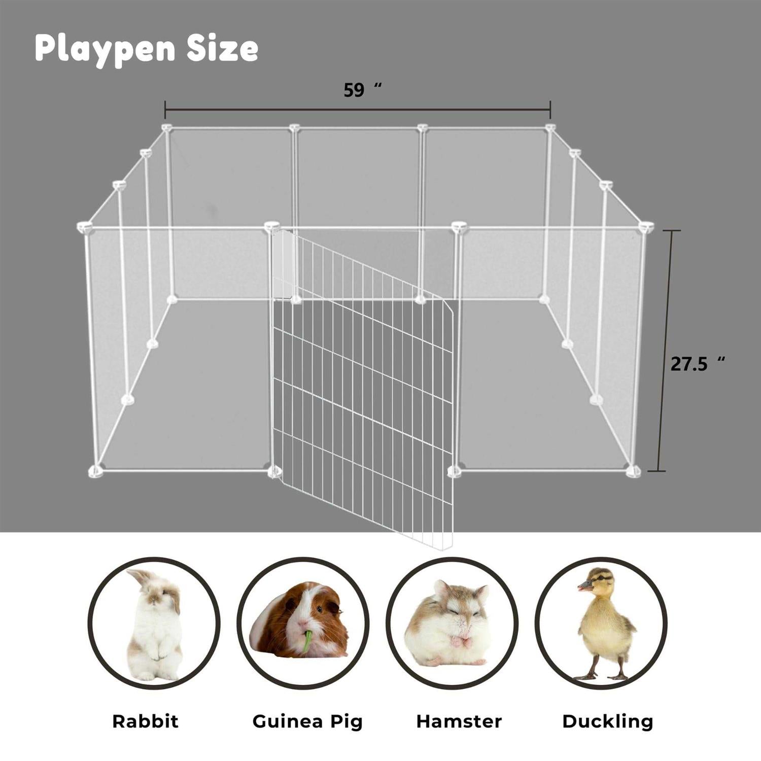 Small Pet Playpen Animal Cage Q769909