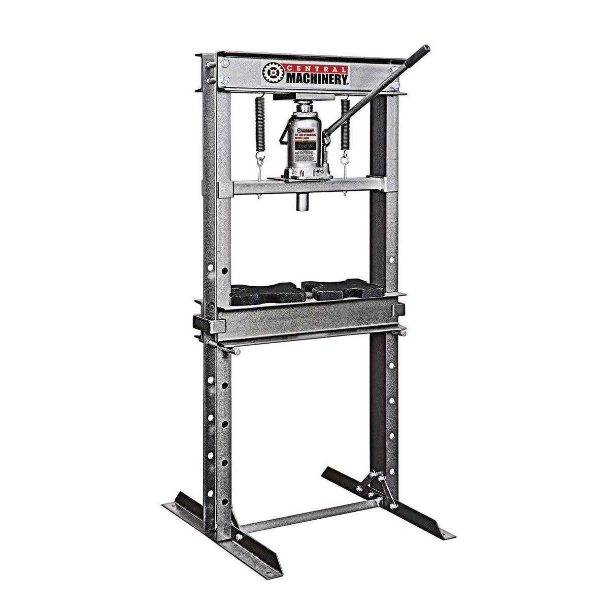 20 Ton H-Frame Floor Shop Press M76020