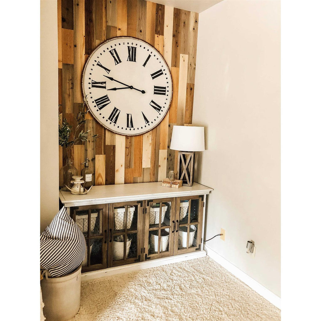 Reclaimed Wooden Wall Planks Peel and Stick A71559