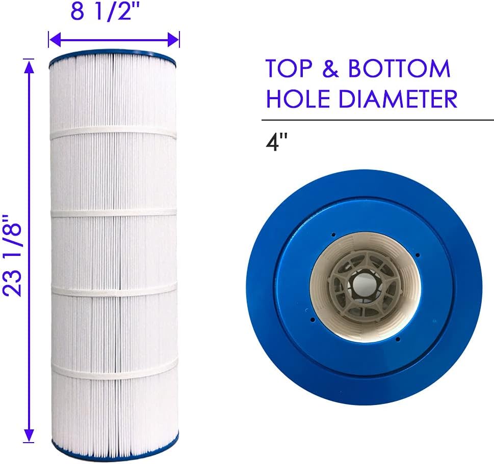 2 Pack White Pool Filter Cartridge J2549