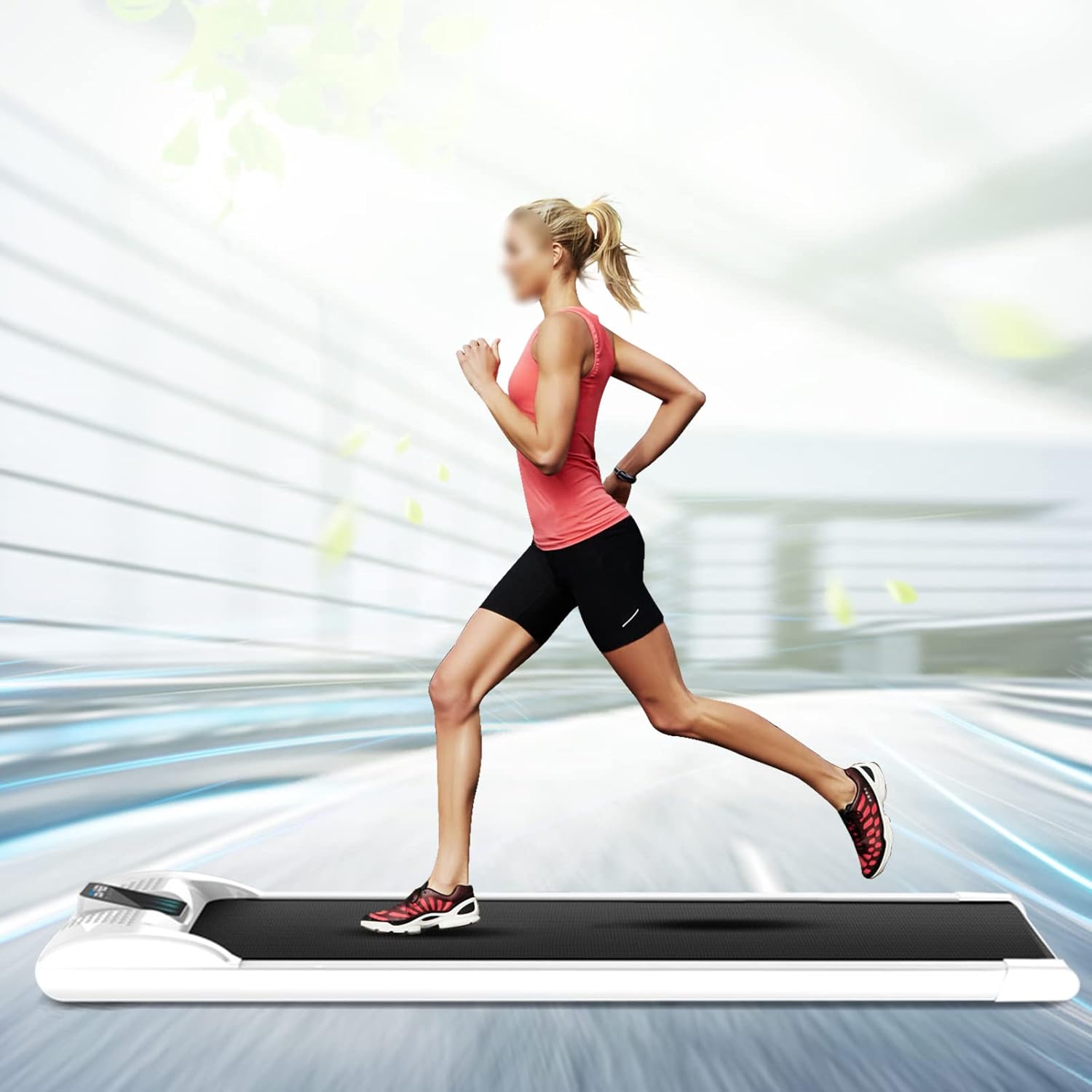 Under Desk Treadmill with Remote Control (220lbs) D6584