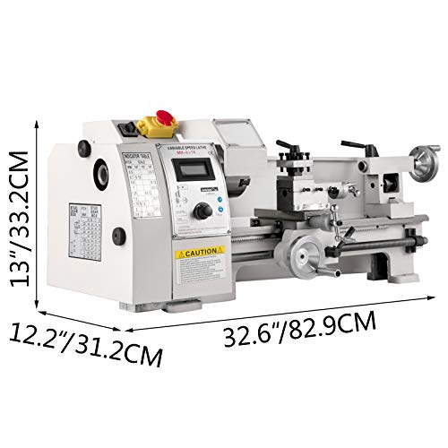 Mini Metal Lathe 8"x14" Variable Speed 650W Q3328