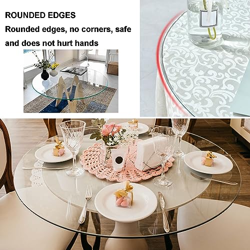 Round Tempered Glass Table Top C727