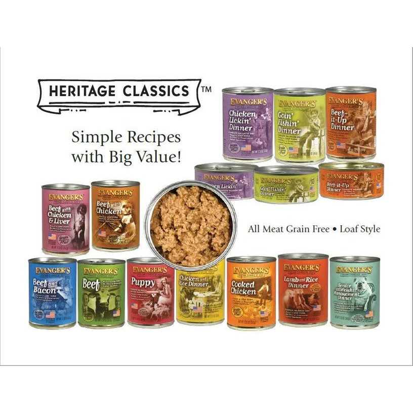 Classic Puppy Canned Dog Food E21897