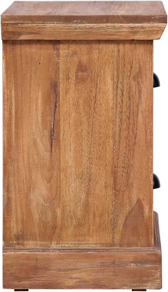 Solid Teak Chest of Drawers with Storage N951