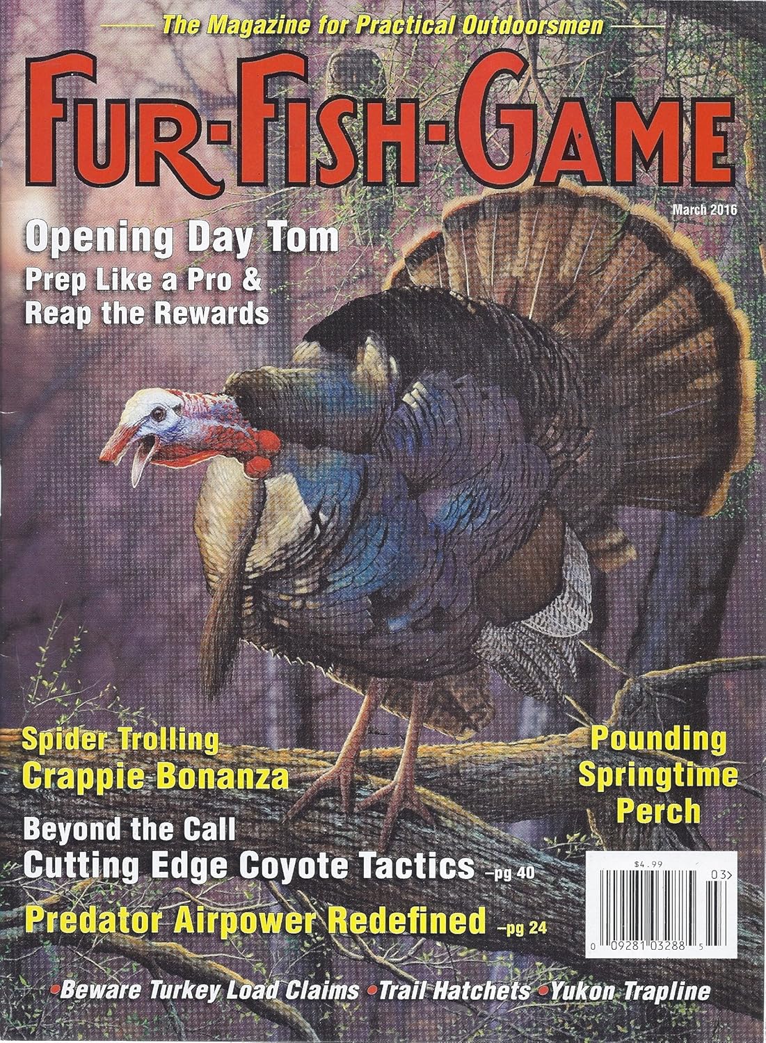 Fur-Fish-Game magazine (March 2016) P68833
