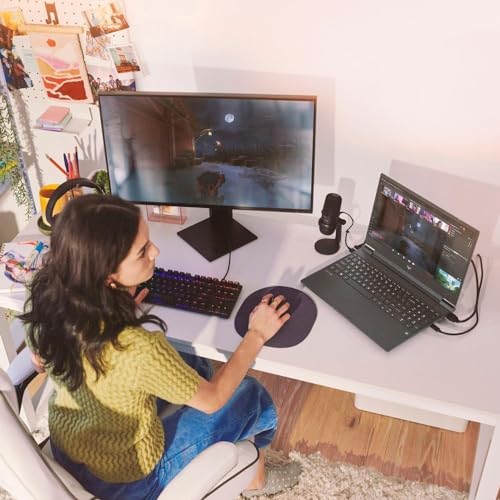 15.6" 144Hz FHD Gaming Laptop, AMD Ryzen 5 7535HS, 16GB DDR5 RAM, 512GB SSD, AMD Radeon RX 6550M, Backlit Keyboard, Windows 11 Pro, Mica Silver B997647