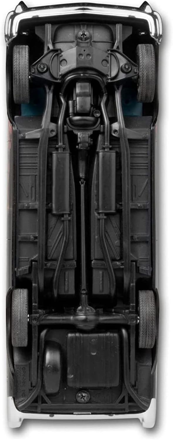 1:25 Scale 30-Piece Black Plastic Model Car Kit J68424