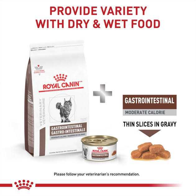 Veterinary Diet Gastrointestinal Moderate Calorie Dry Cat Food Z439