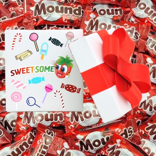 100 Individually Wrapped Pieces 3-Pound Bulk Pack Coconut and Almond Milk Chocolate Candy U514