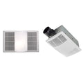 White Ceiling Exhaust Fan and Light Combo, 70 CFM J25169