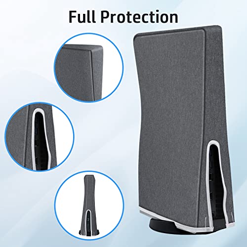 Black Dust Cover for PS5 V3705