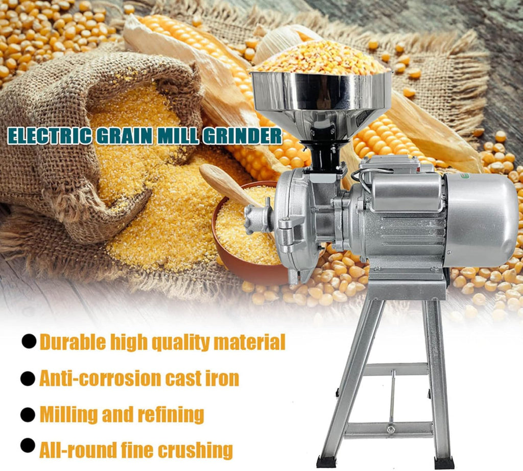 220V Commercial Grain Mill Grinder I150075