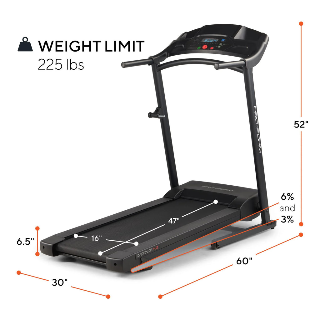 Treadmill with 5" Display D755173