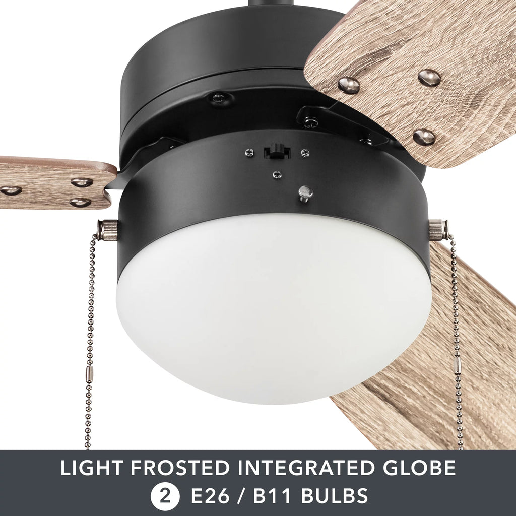 Bronze Indoor Ceiling Fan with Light G860026