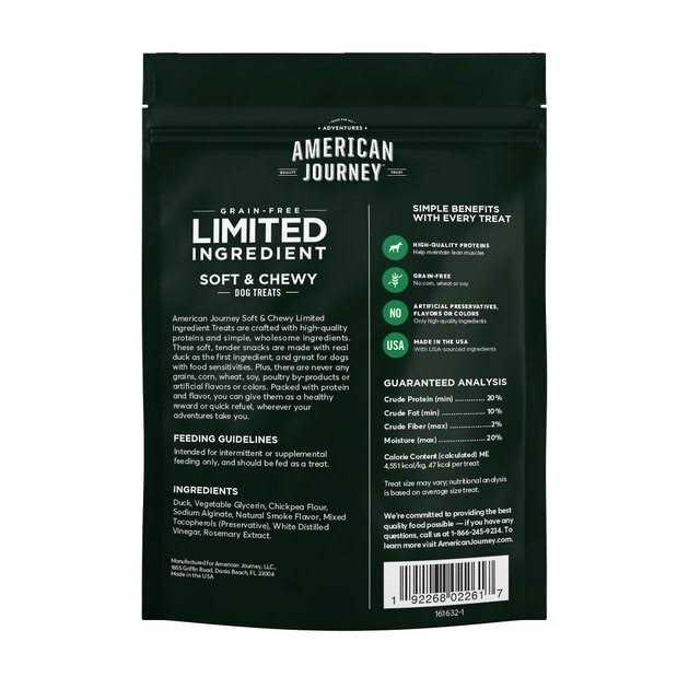 Limited Ingredient Grain-Free Soft & Chewy Dog Treats I7542