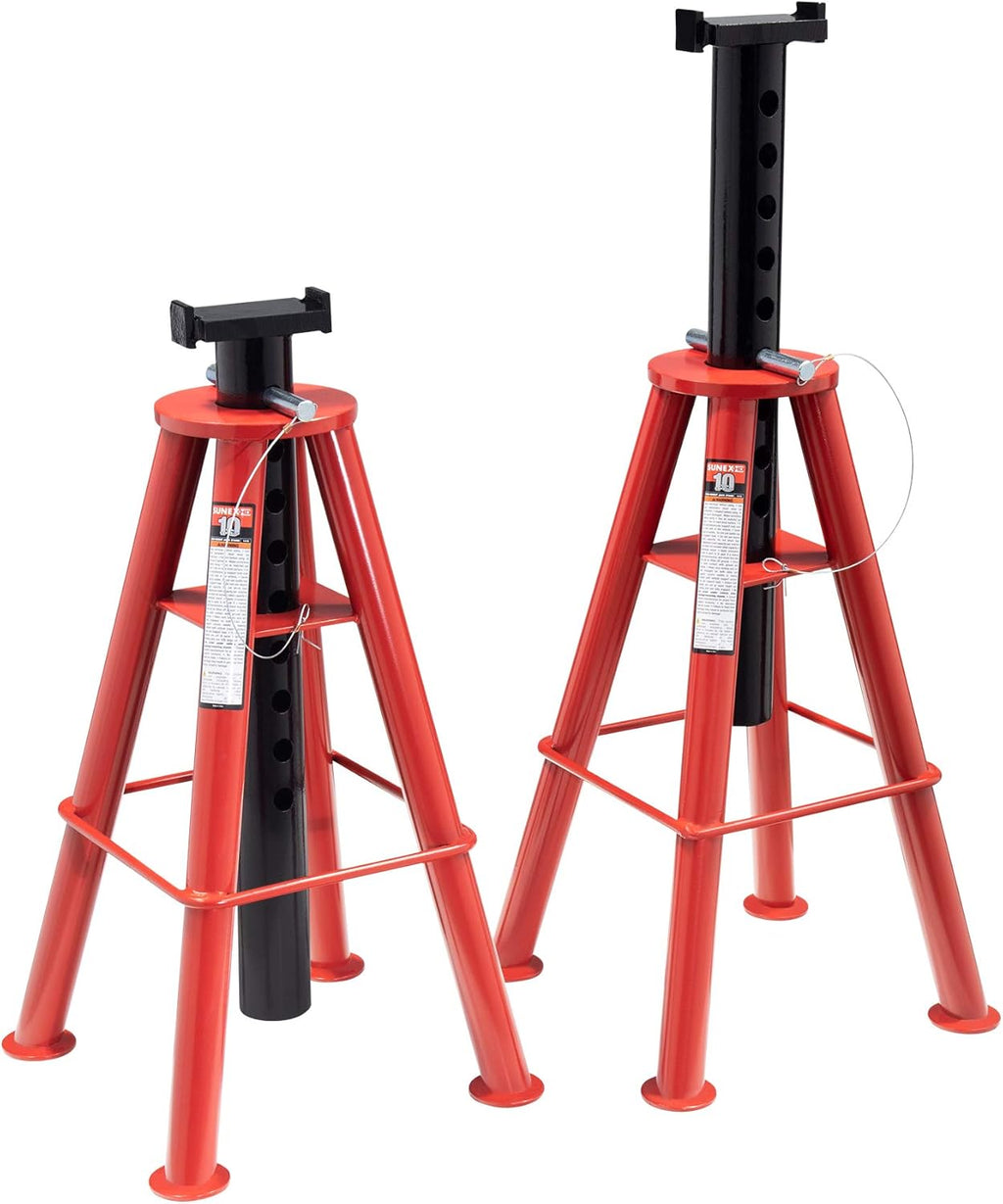 10-Ton Pin Type Jack Stands Pair E53162