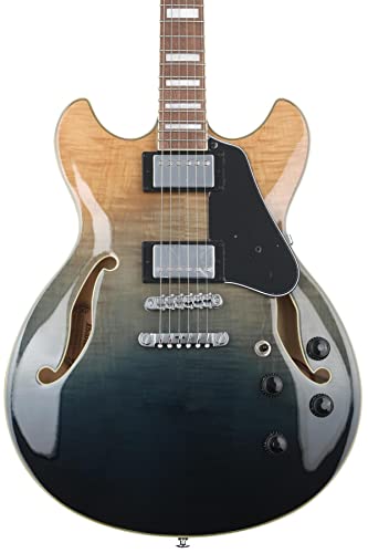 Transparent Indigo Fade Semi-Hollow Electric Guitar K309