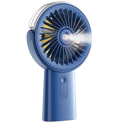 4000mAh Rechargeable Handheld Misting Fan D1034