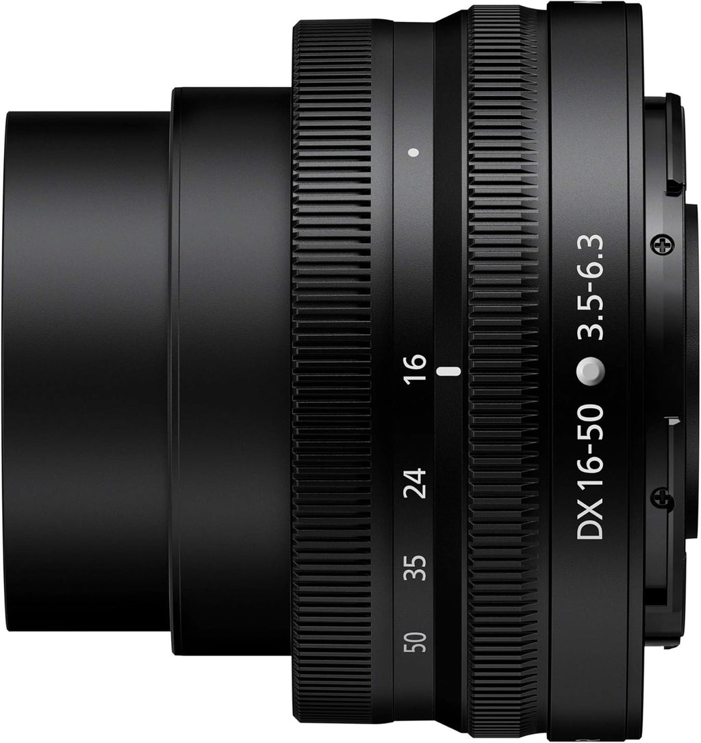 Mirrorless Camera Bundle with 16-50mm Lens, 50-250mm Lens, Mount Adapter and 64GB Memory Card (5 Items) U6106