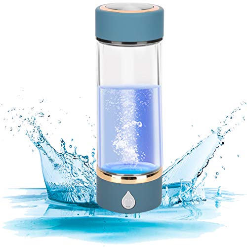 Blue Portable Hydrogen Water Ionizer Machine 380ml C21684