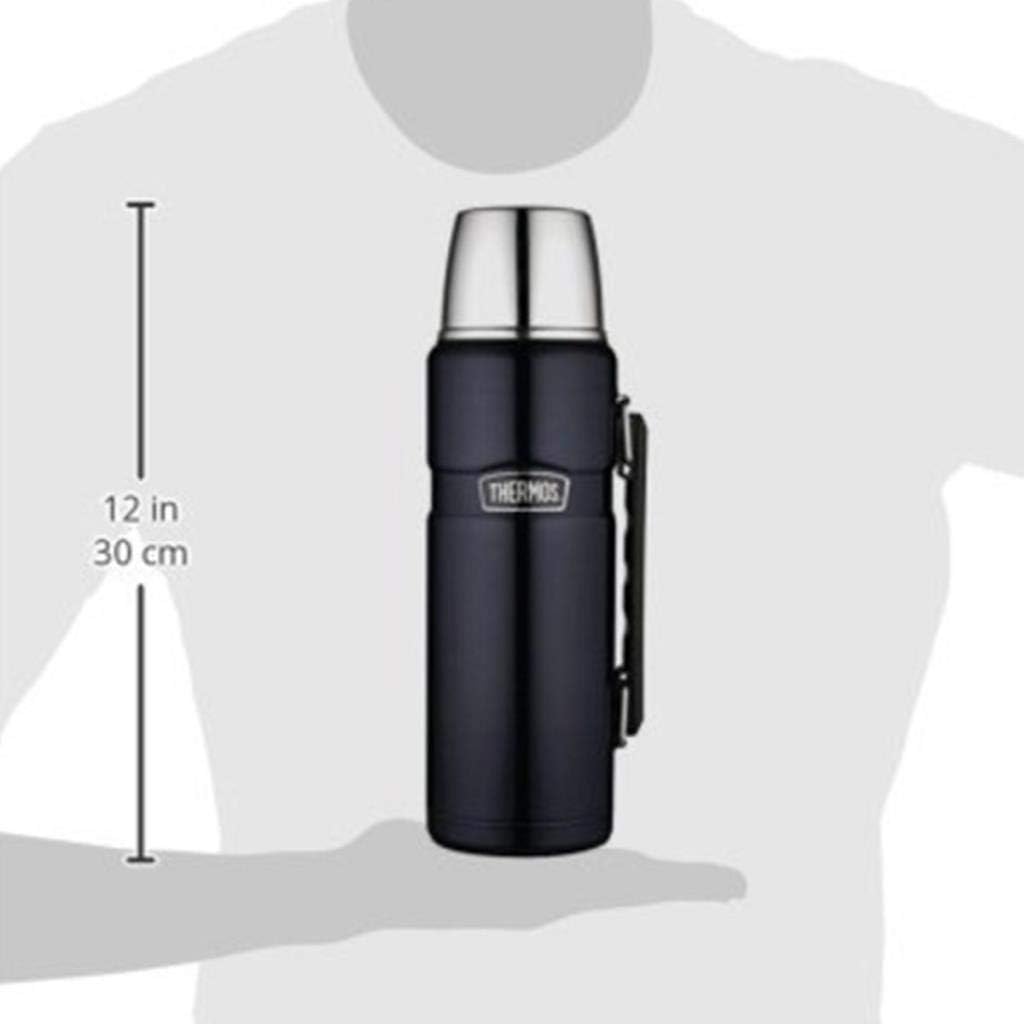 40 Ounce Blue Vacuum-Insulated Stainless Steel Beverage Bottle M438518