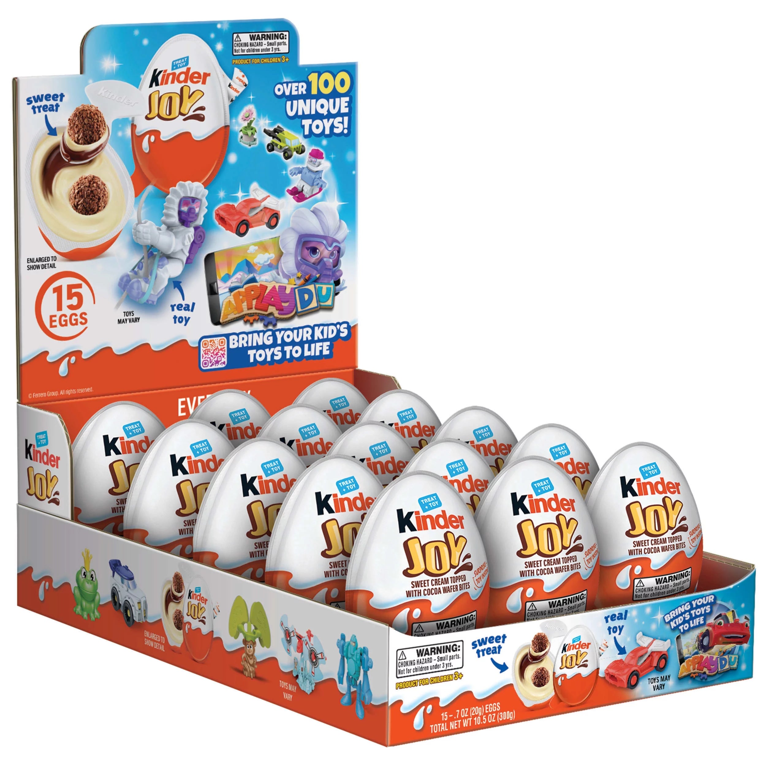 15 Eggs Kinder Joy with Toy Inside Y5848