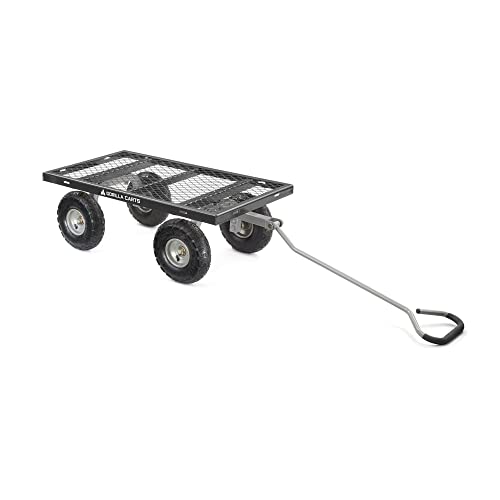 Steel Utility Cart with Removable Sides, 800 Lbs T163