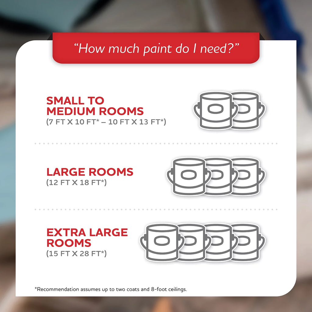 Interior Paint + Primer, Eggshell, 1 Quart P3709