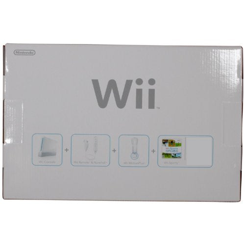 White Wii with Wii Sports Game Y199089