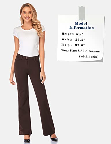 Stretchy Bootcut Dress Pants with Pockets H60894