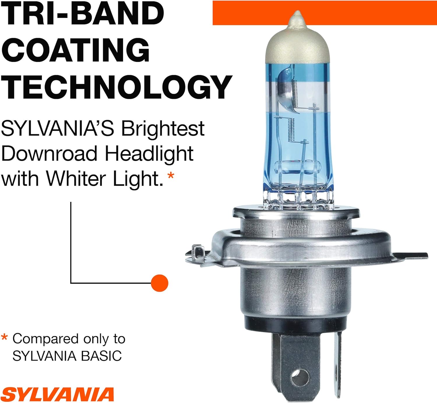 9003 Halogen Headlight Bulb High Beam Low Beam Fog Replacement Bulb Pack of 2 X5088