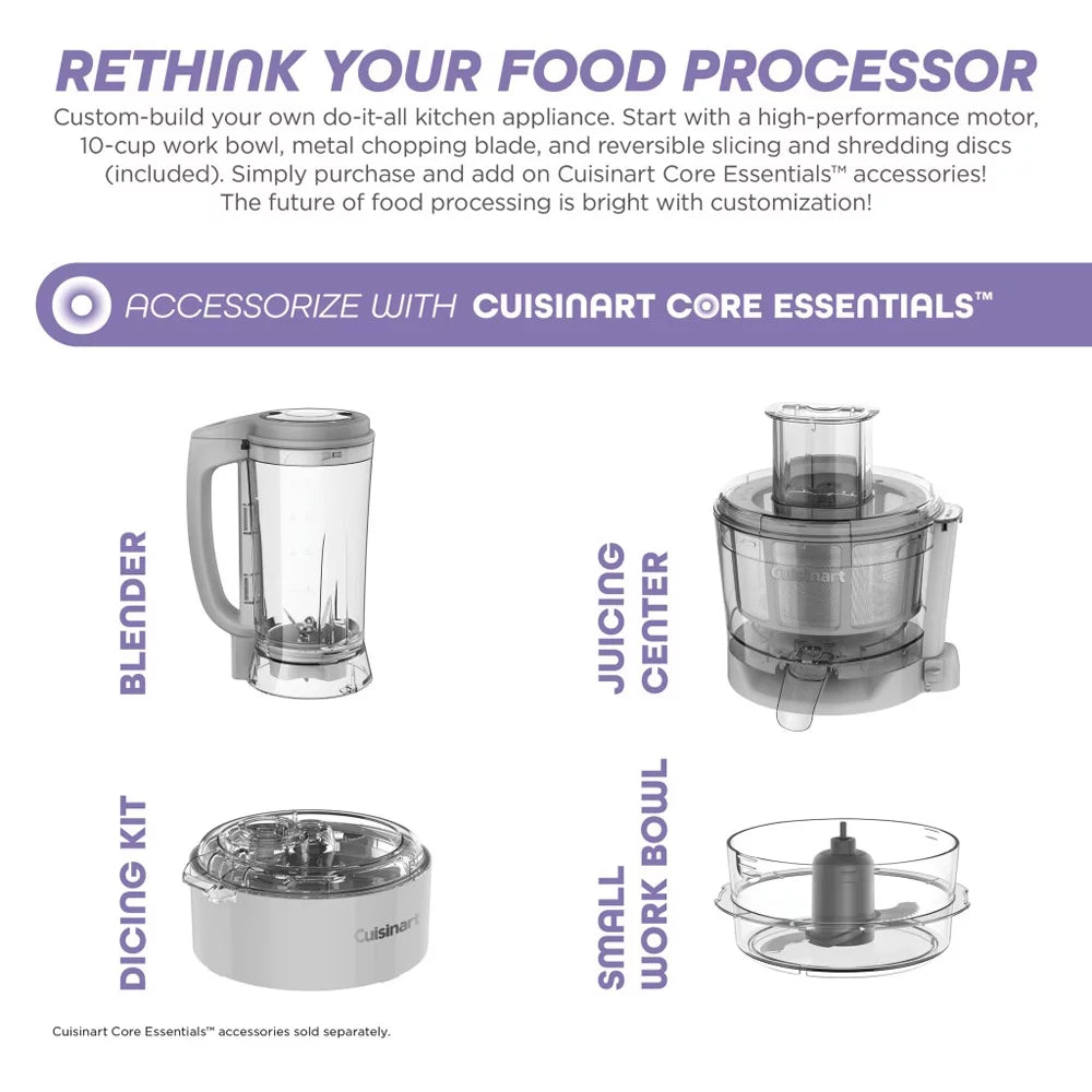White 10-Cup Food Processor Z2111