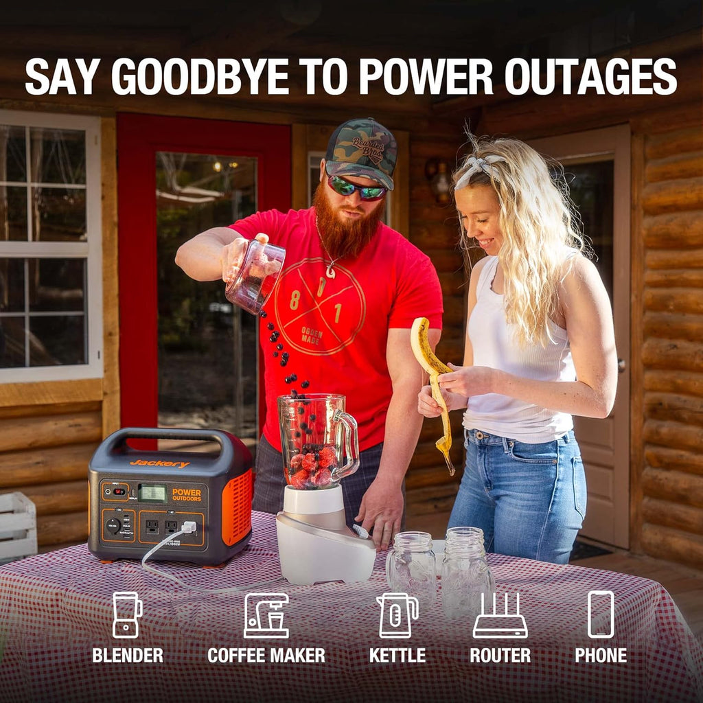 1002Wh Portable Power Station with 3 AC Outlets E1785