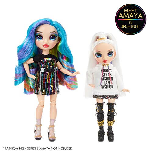 9" Rainbow Posable Fashion Doll with Designer Accessories and Backpack E217587