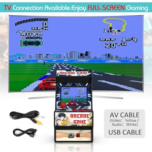 Mini Arcade Machine with 156 Classic 16-Bit Video Games L933236
