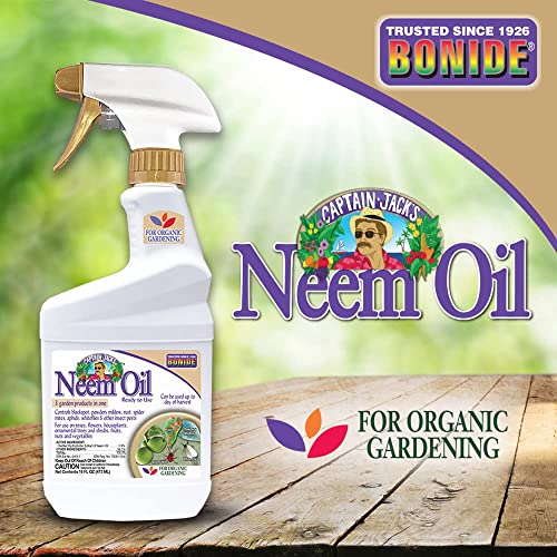 32 oz Ready-to-Use Neem Oil Fungicide Insecticide Miticide W2323