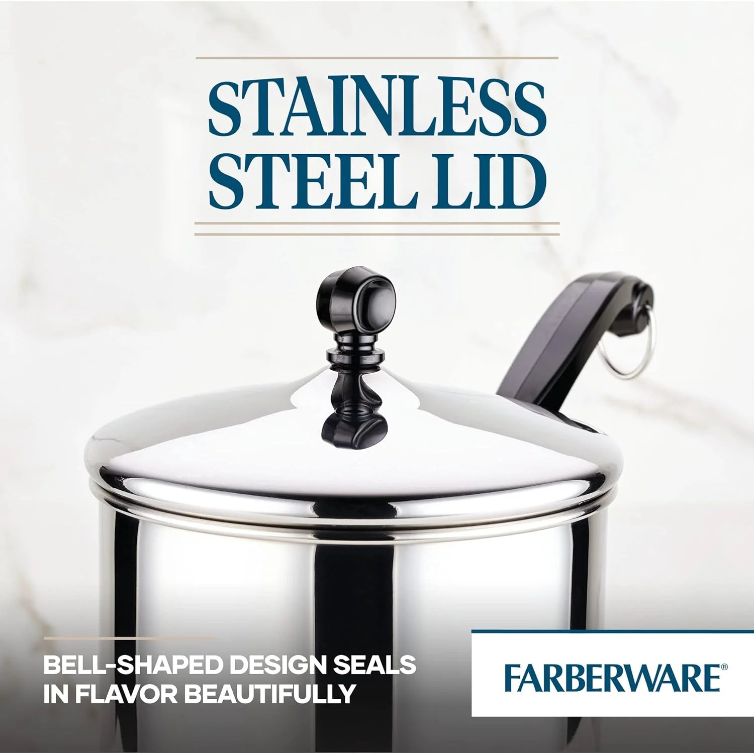 3 Quart Stainless Steel Sauce Pan with Lid X8044
