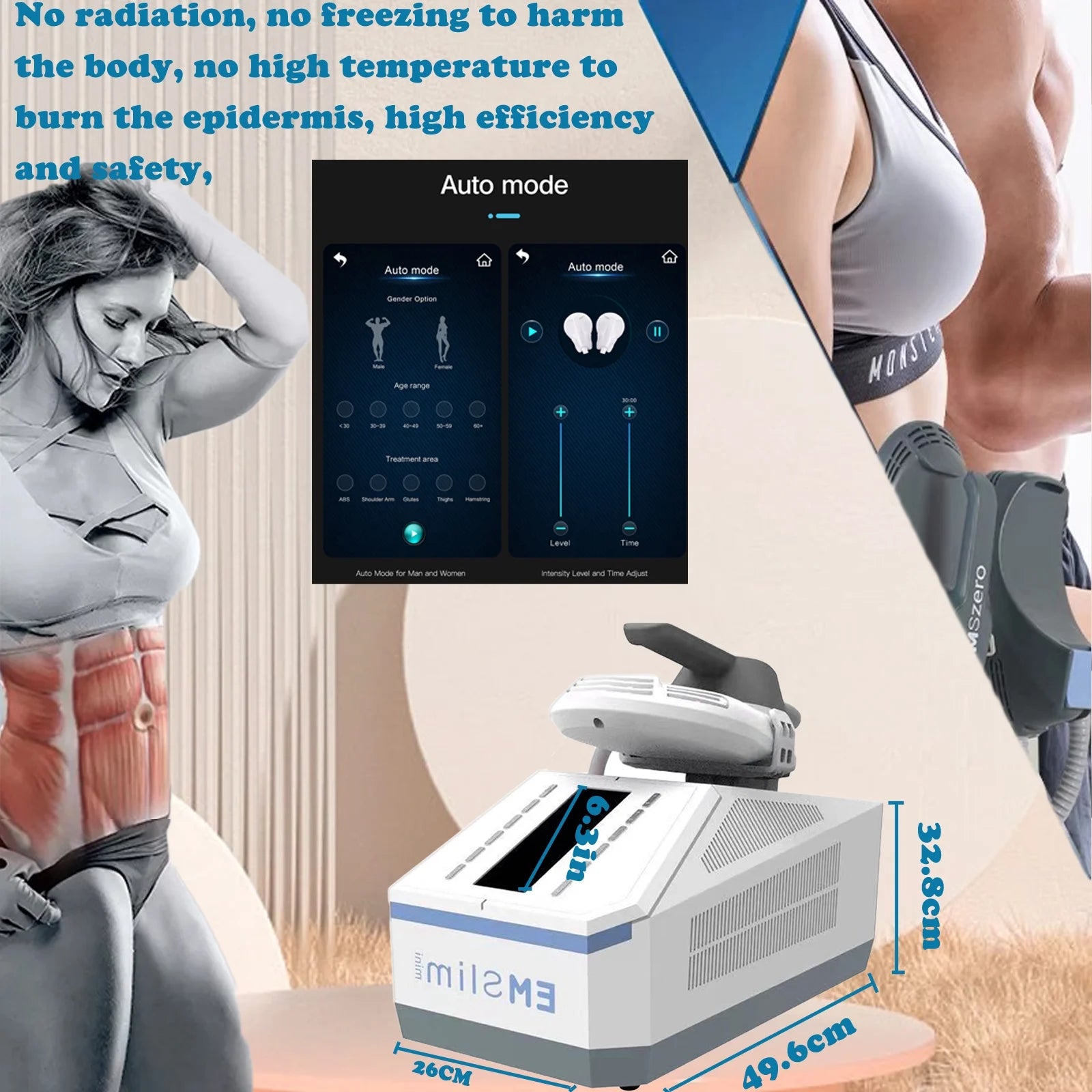 Muscle Stimulator and Slimming Equipment B416