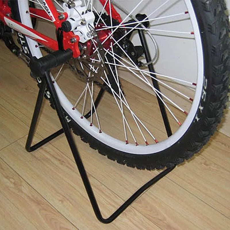 Bicycle Trainer Stationary Cycle Stand Indoor Exercise Training Foldable Y8329