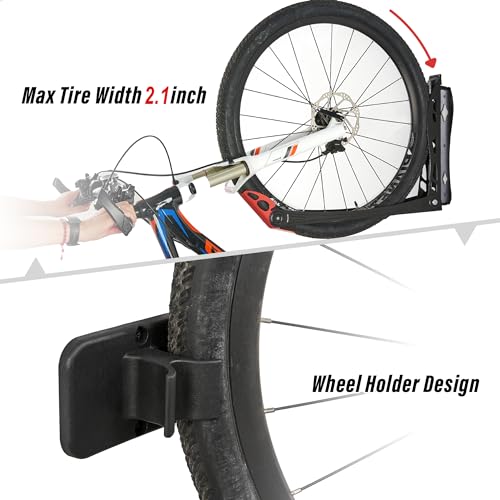 4 Pack Wall Mounted Bike Storage System Z291