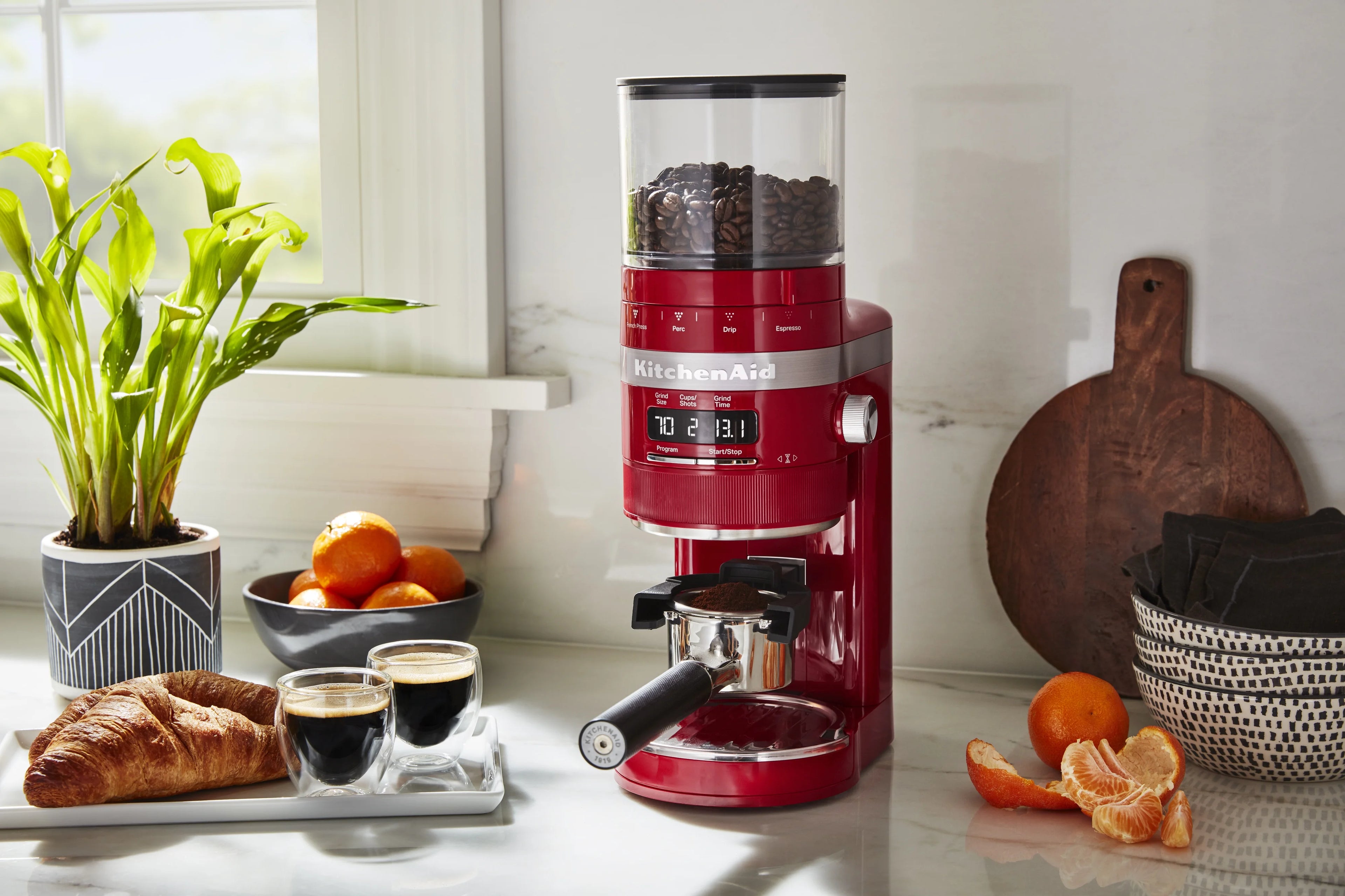 Empire Red Burr Coffee Grinder D140