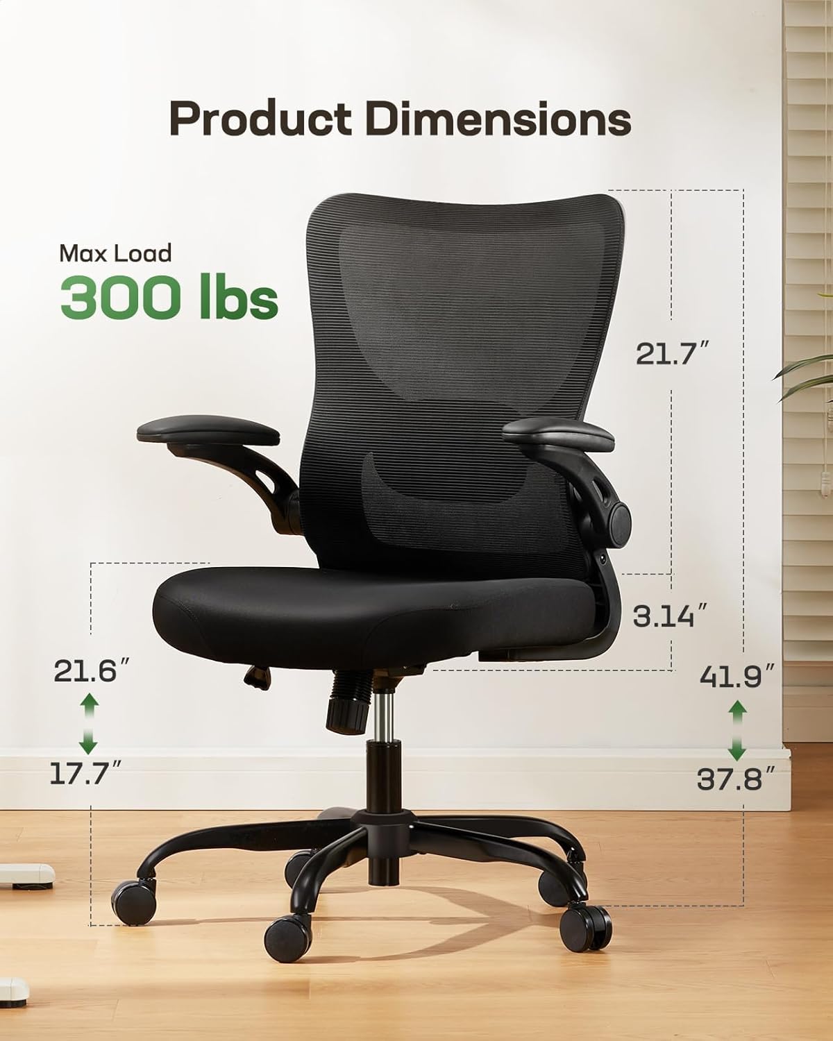 Black Office Chair J887