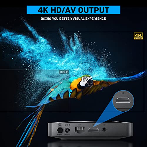 Retro Game Console with 65,000+ Classic Games, 4K HD Output D94602