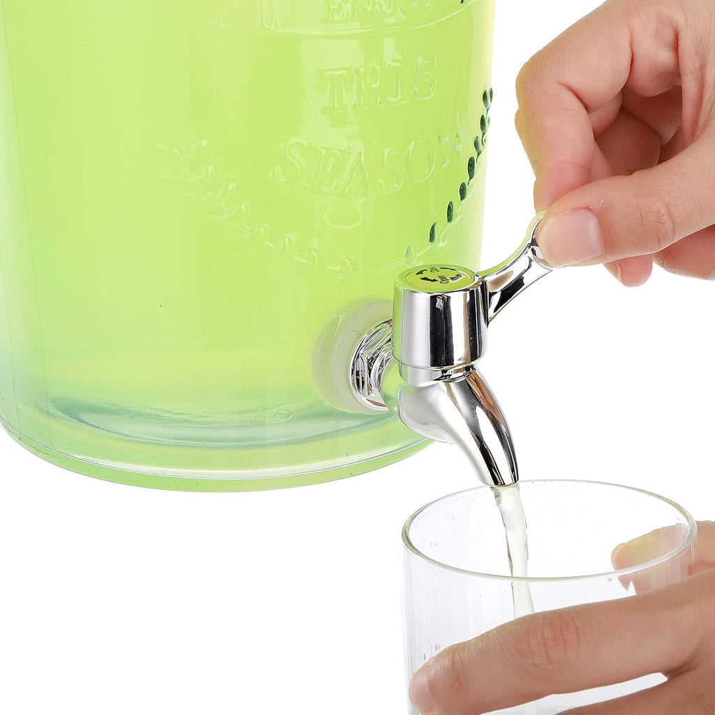 Glass Beverage Dispenser with Spigot, 0.8 Gallon W771537