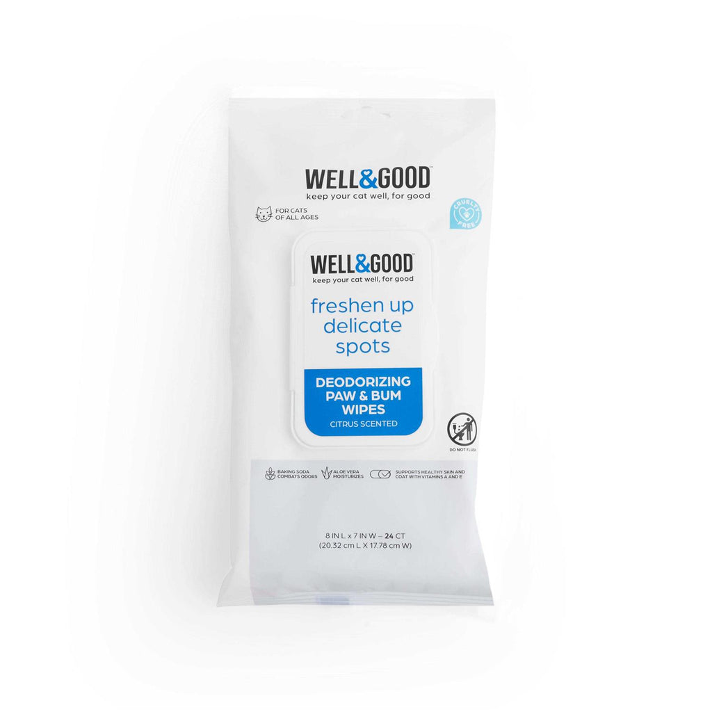 Deodorizing Paw and Bum Wipes D6726