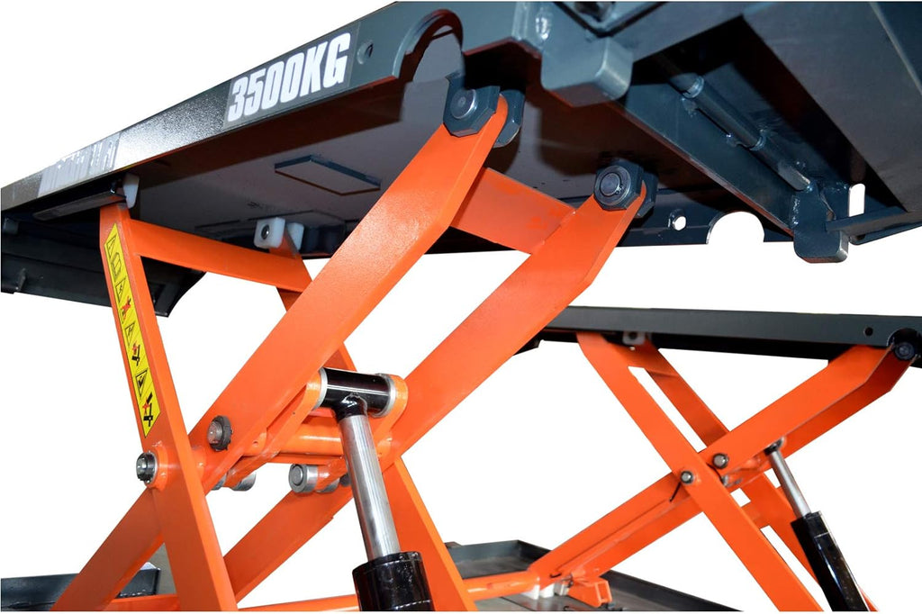 Mid Rise Scissor Lift 8000lbs Pneumatic Release Auto Lift 220V S993