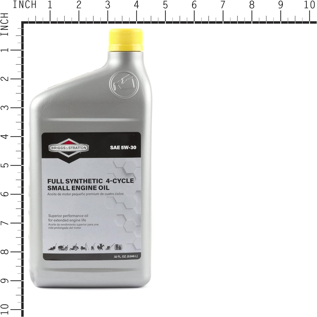 SAE 5W-30 Synthetic Small Engine Motor Oil - 32 Oz. Pack of 2 T72662