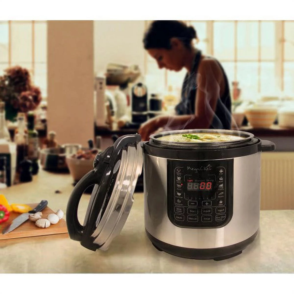 8-Quart Digital Pressure Cooker Y977056